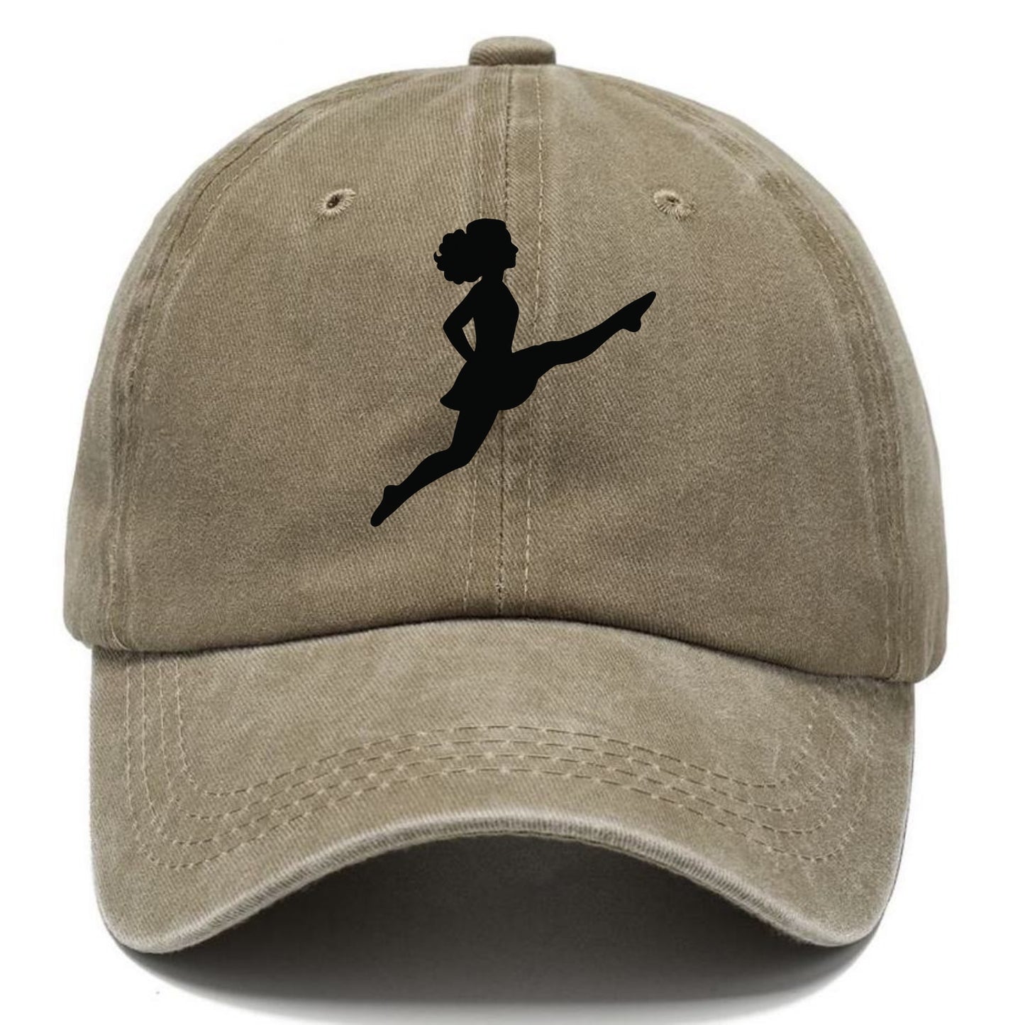 Irish step dancer Riverdance leap - Classic Cap - Warm Sand(Khaki)
