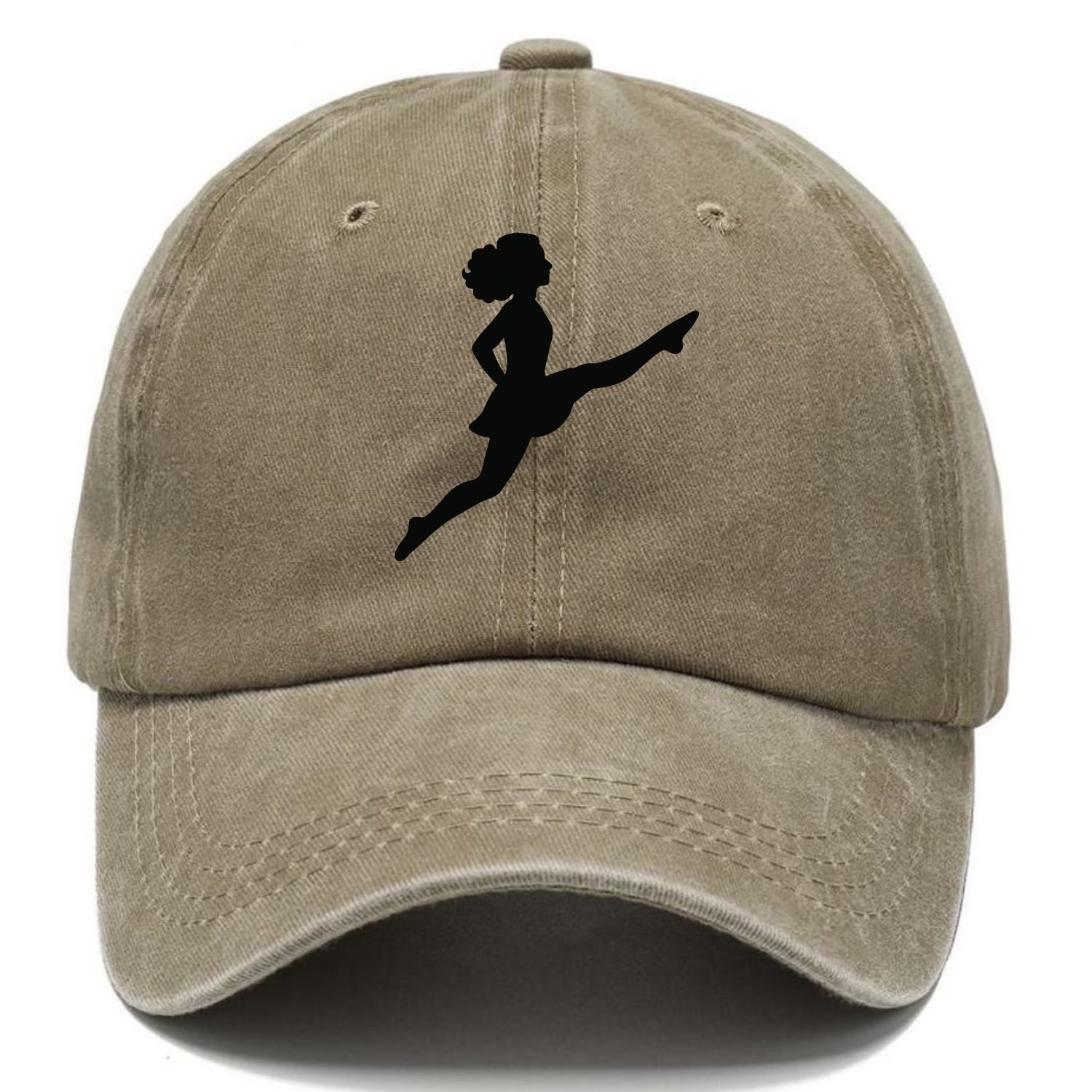 Irish step dancer Riverdance leap - Classic Cap - Warm Sand(Khaki)