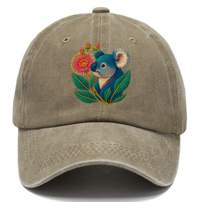 Koala Eucalyptus Bloom - Classic Cap - Warm Sand(Khaki)