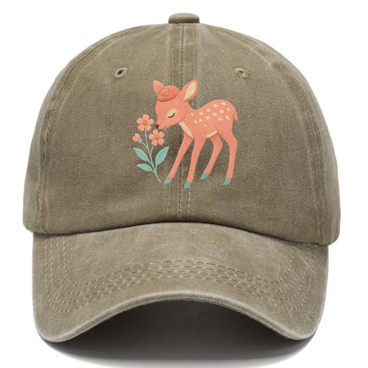 Coral Fawn - Classic Cap - Warm Sand(Khaki)