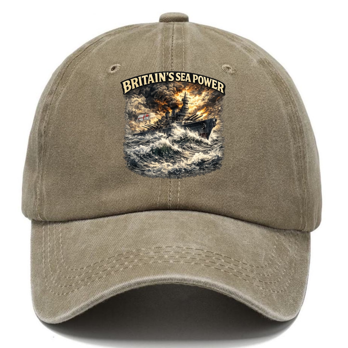 Britain's Sea Power - Classic Cap - Warm Sand(Khaki)