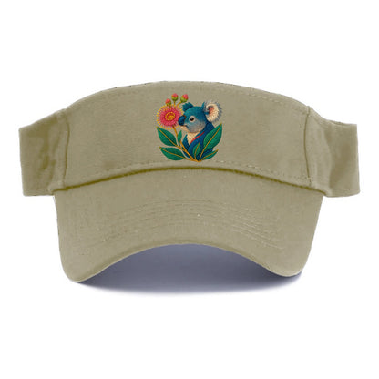 Koala Eucalyptus Bloom - Visor - Warm Sand(Khaki)