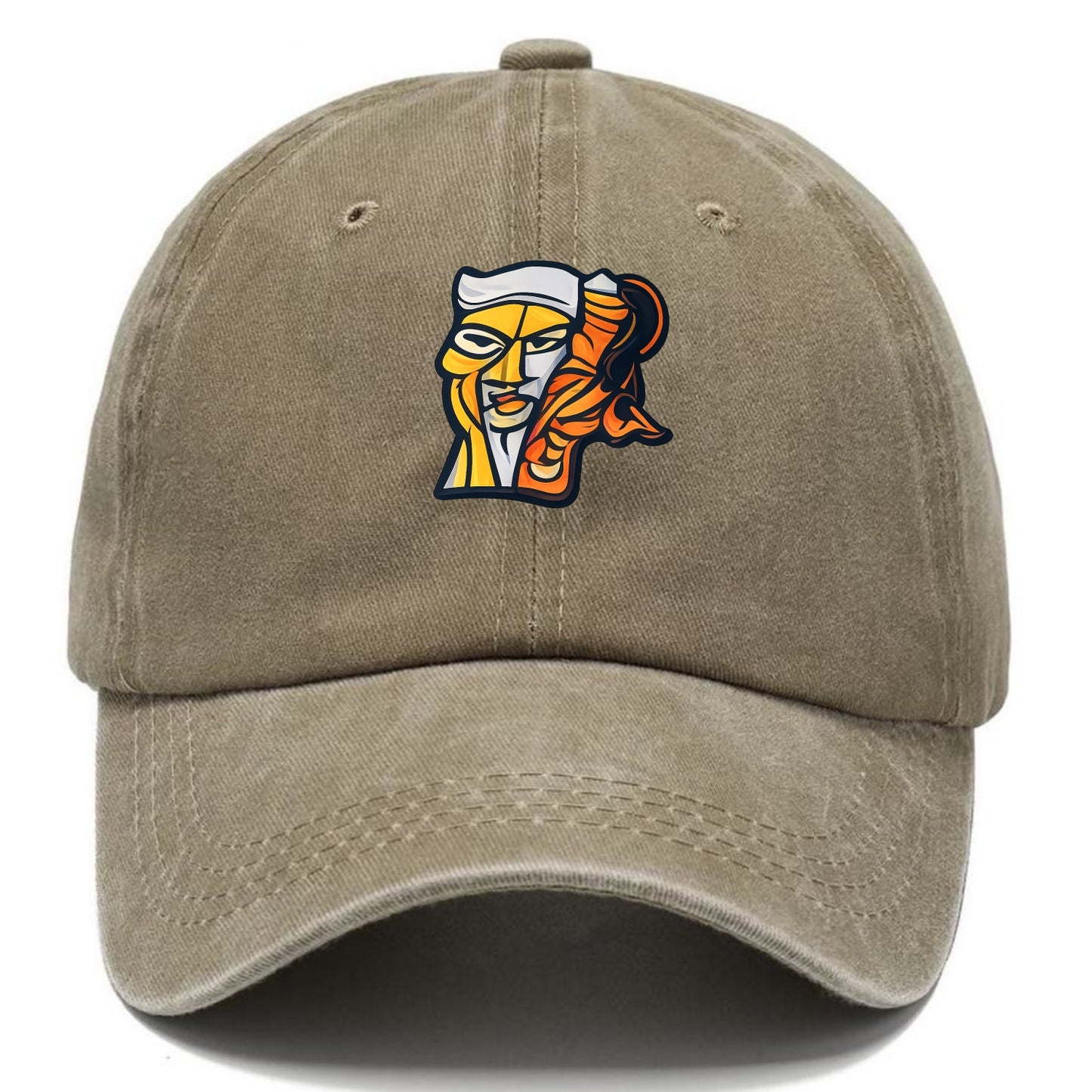 Axis Face - Classic Cap - Warm Sand(Khaki)