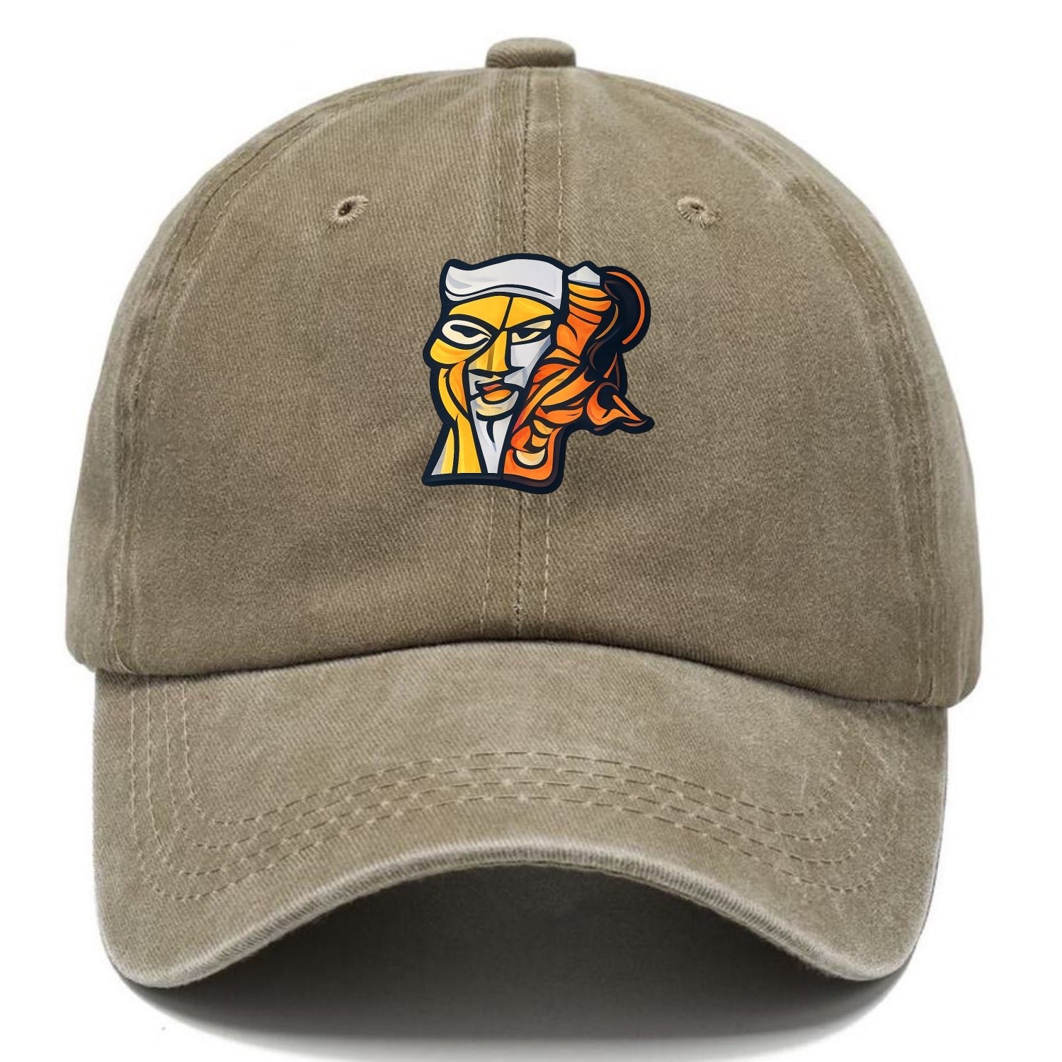 Axis Face - Classic Cap - Warm Sand(Khaki)