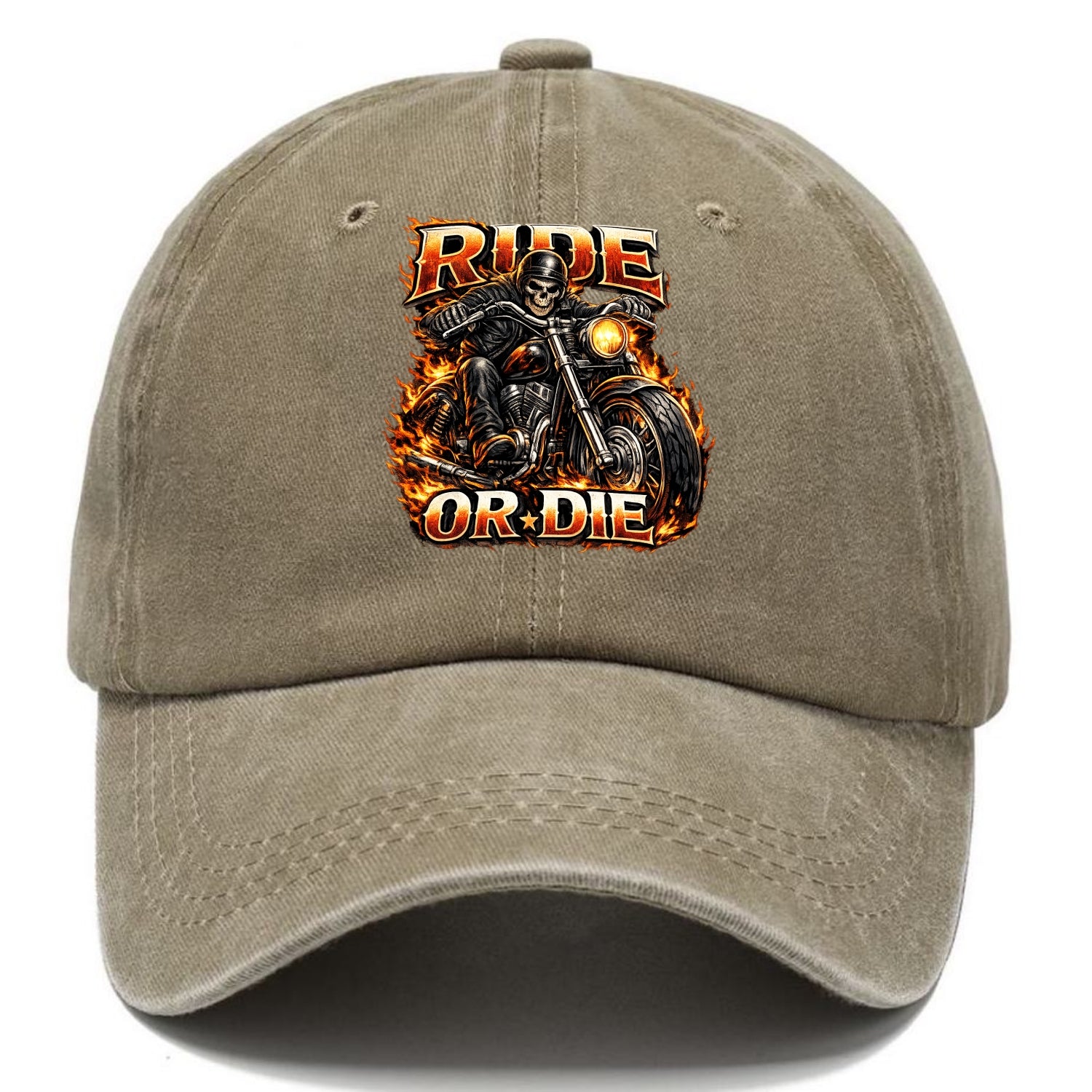 Ride Or Die - Classic Cap - Warm Sand(Khaki)