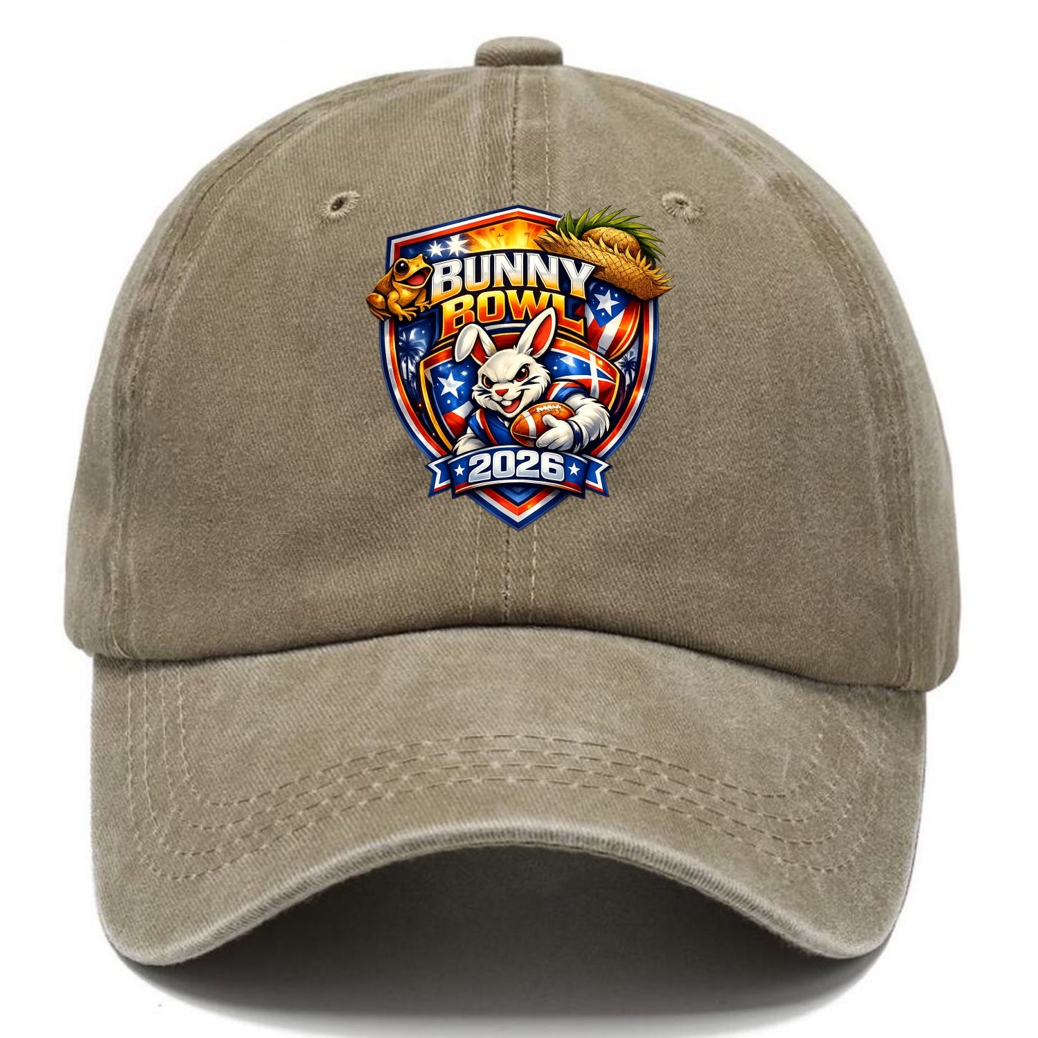 Bunny Bowl 2026 - Classic Cap - Warm Sand(Khaki)