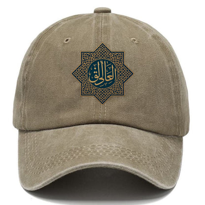 Al-Khaliq Pattern - Classic Cap - Warm Sand(Khaki)