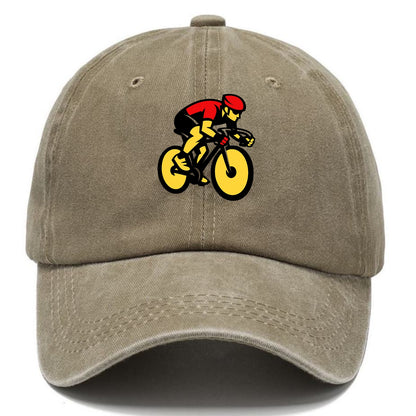 Speed Demon Cyclist - Classic Cap - Warm Sand(Khaki)