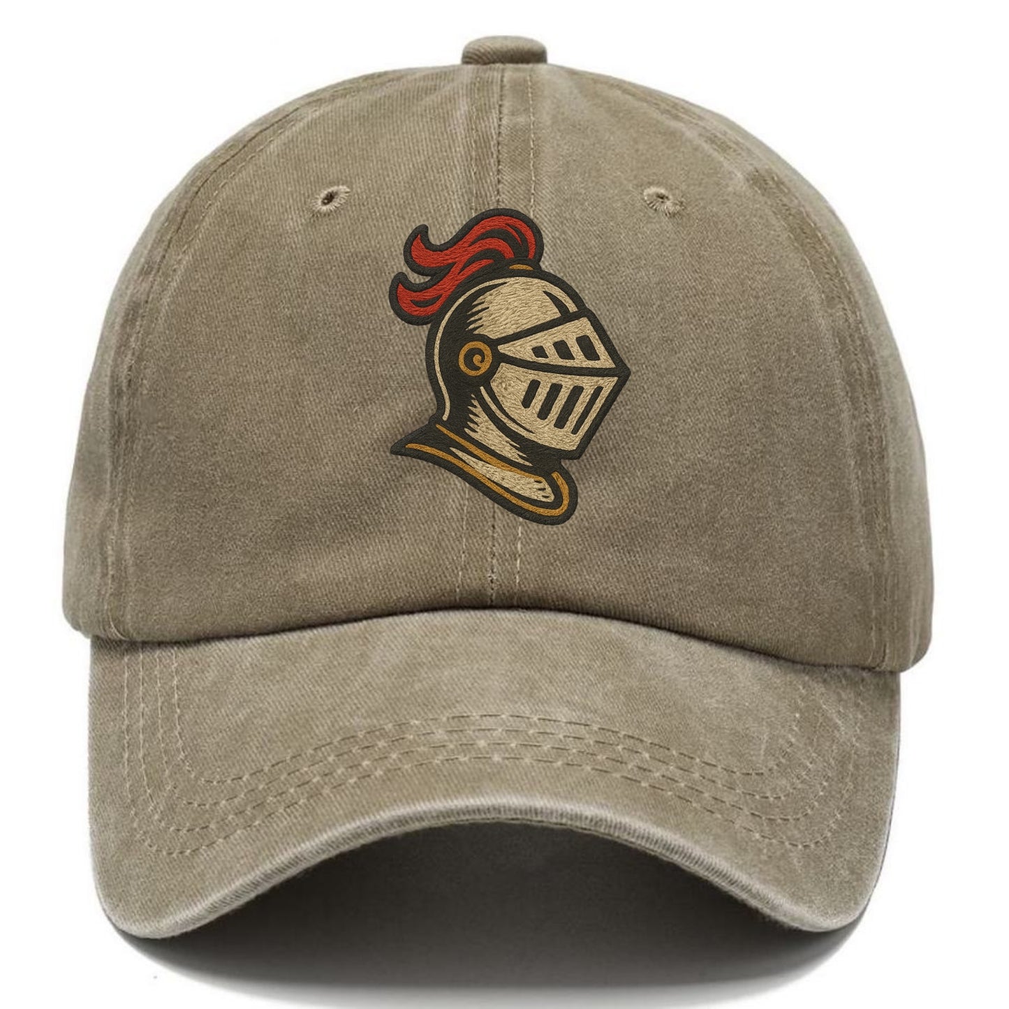 Knight Helmet  - Classic Cap - Warm Sand(Khaki)