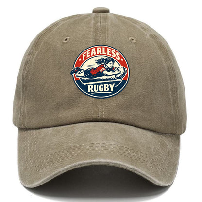 Fearless Try Scorer Emblem - Classic Cap - Warm Sand(Khaki)
