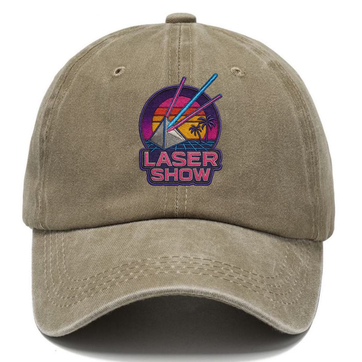 Laser Show - Classic Cap - Warm Sand(Khaki)