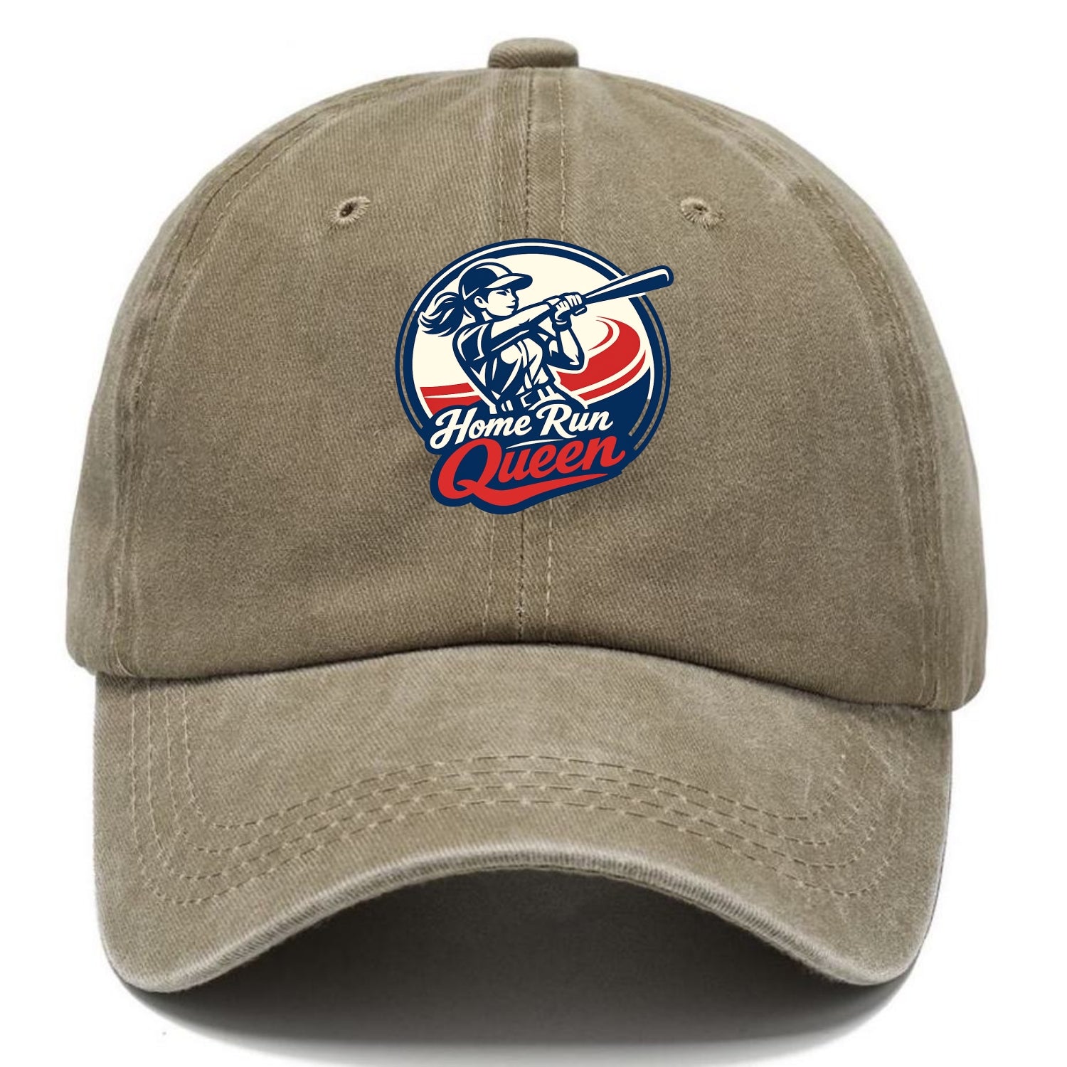 Feminine Power at Bat - Classic Cap - Warm Sand(Khaki)