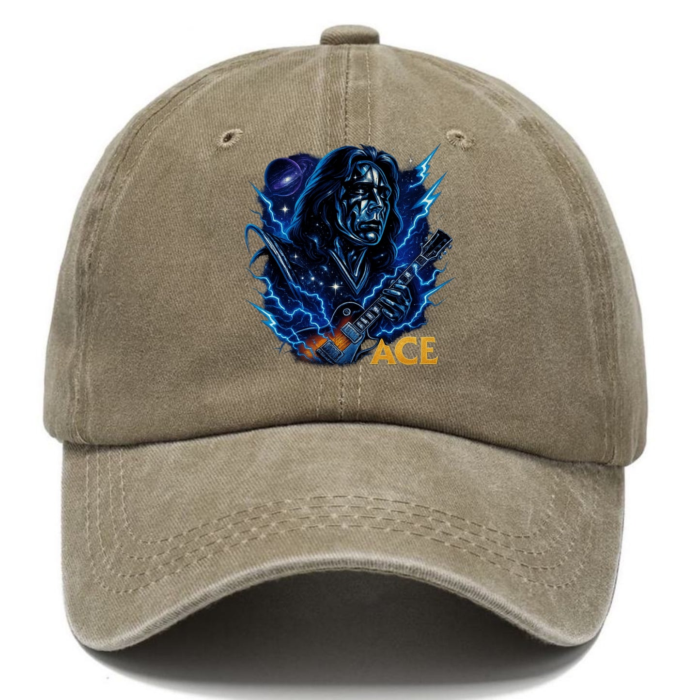 Cosmic Chrome Portrait - Classic Cap - Warm Sand(Khaki)