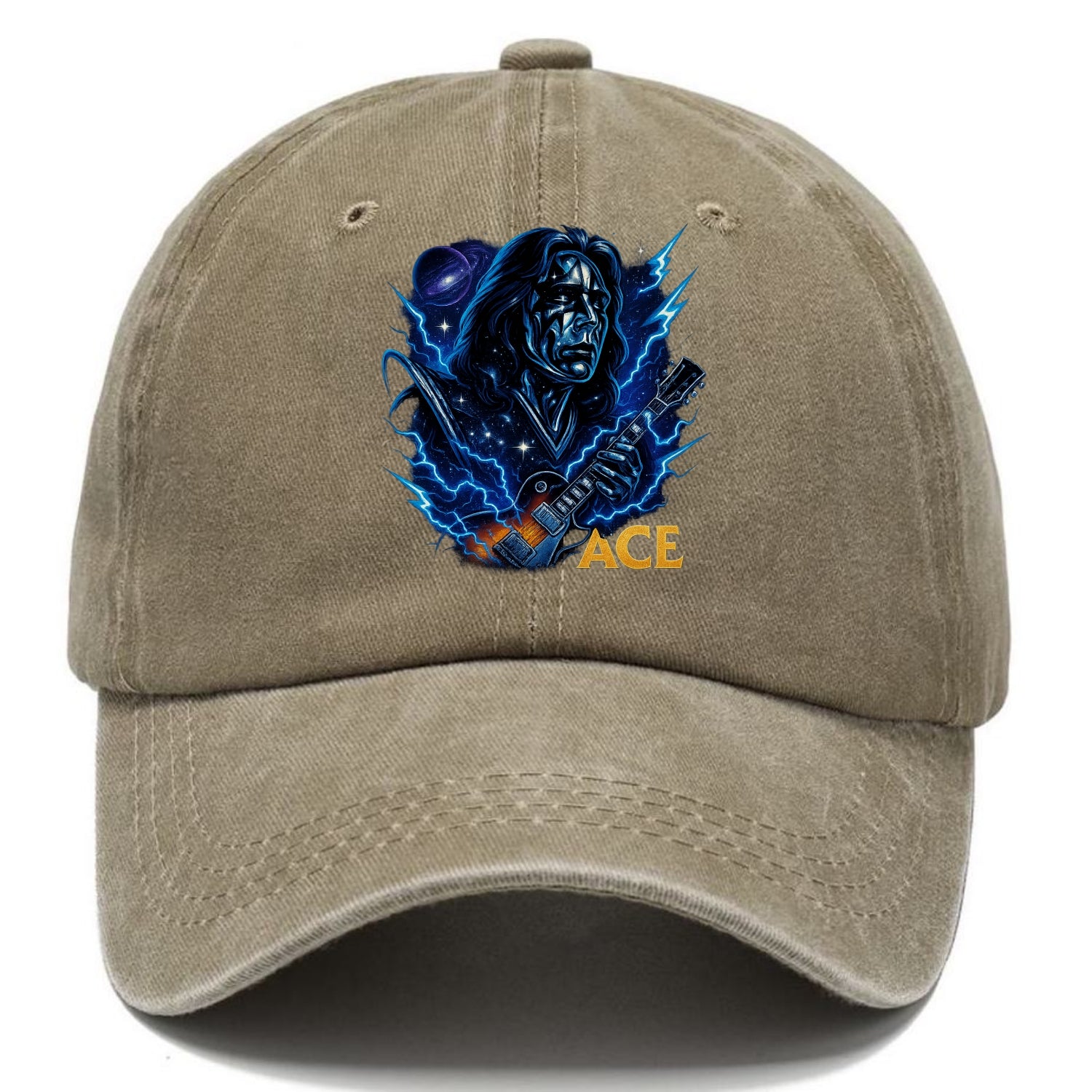 Cosmic Chrome Portrait - Classic Cap - Warm Sand(Khaki)