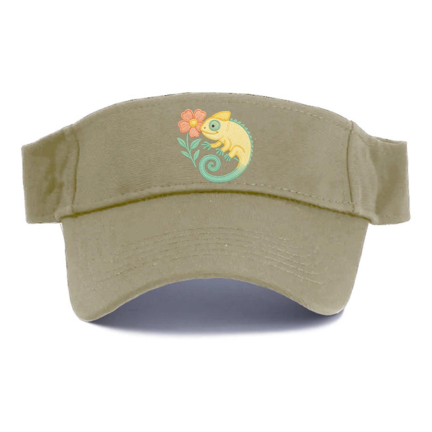 Yellow Chameleon - Visor - Warm Sand(Khaki)
