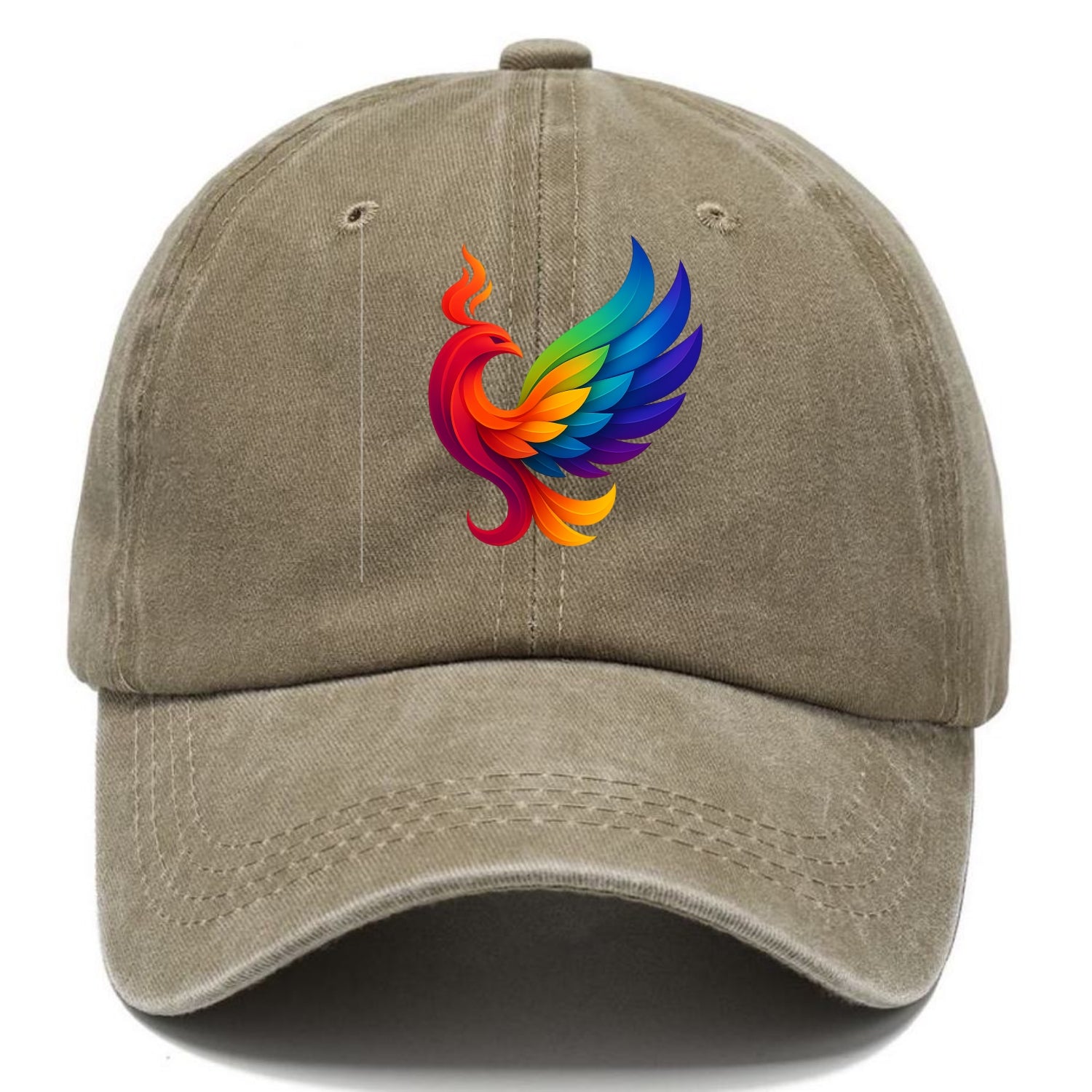 Liberation Bird - Phoenix with each feat - Classic Cap - Warm Sand(Khaki)