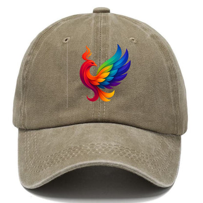 Liberation Bird - Phoenix with each feat - Classic Cap - Warm Sand(Khaki)