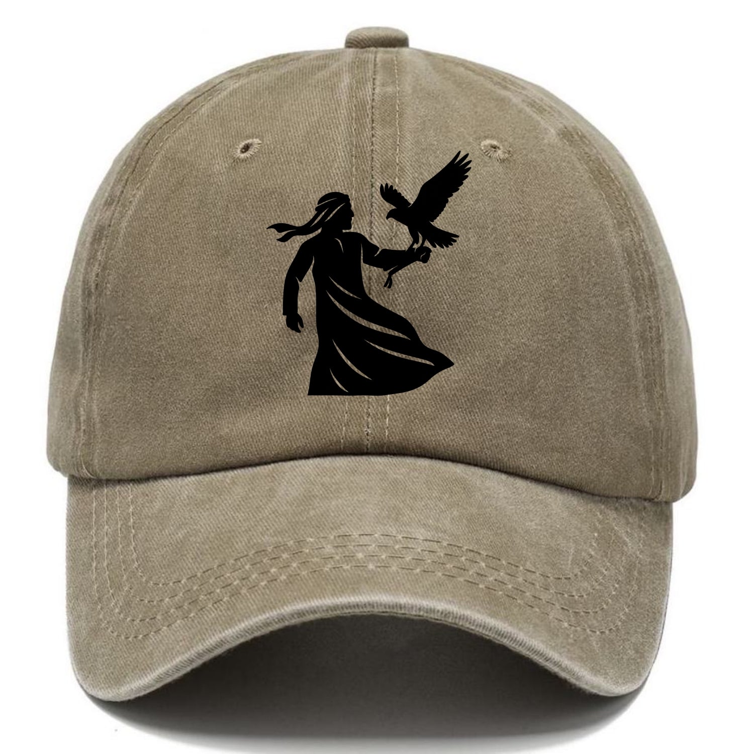 Arabian falconer with bird - Classic Cap - Warm Sand(Khaki)