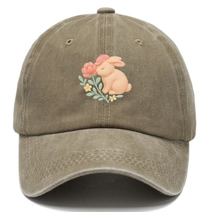 Peach Bunny - Classic Cap - Warm Sand(Khaki)