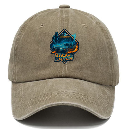 Back To The Future 40th Anniversary 2 - Classic Cap - Warm Sand(Khaki)