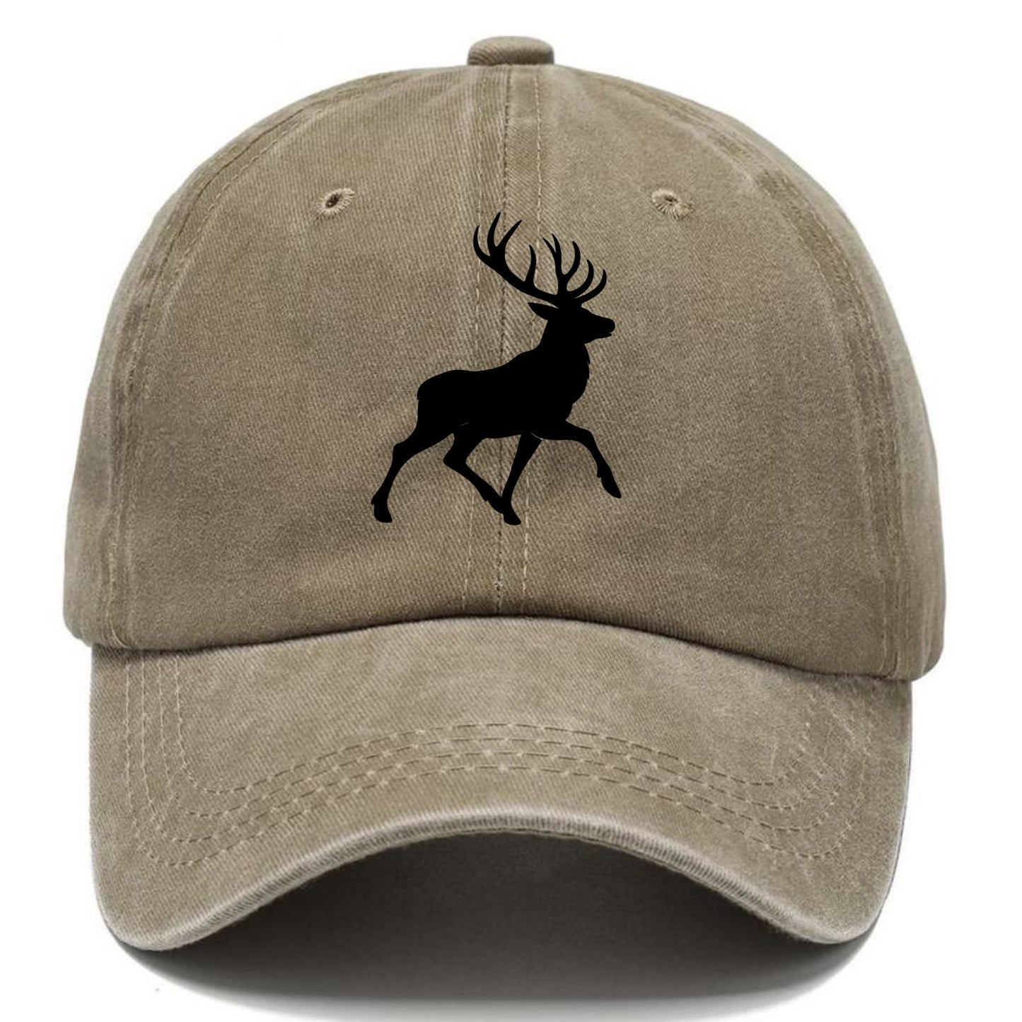 Deer with majestic antlers - Classic Cap - Warm Sand(Khaki)