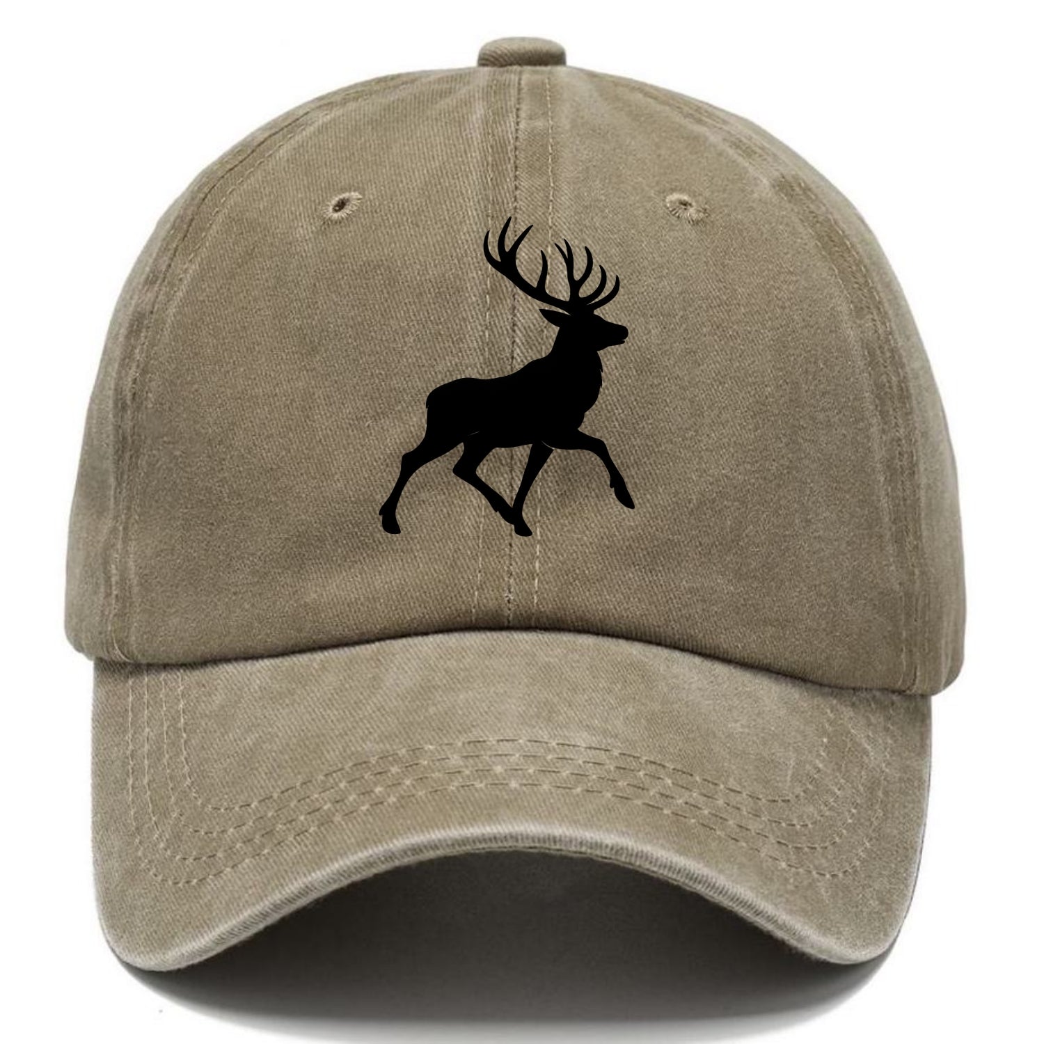 Deer with majestic antlers - Classic Cap - Warm Sand(Khaki)