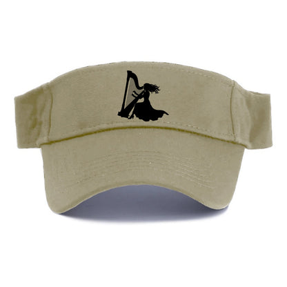 Harpist playing ethereal melody - Visor - Warm Sand(Khaki)