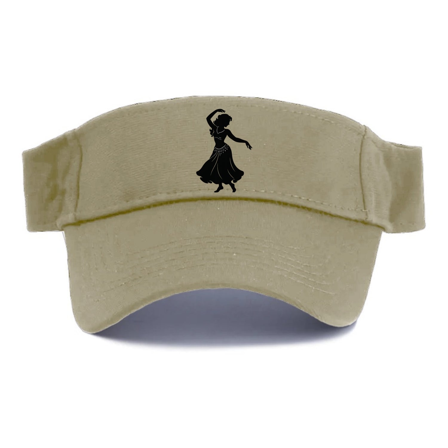 Belly dancer graceful gesture - Visor - Warm Sand(Khaki)
