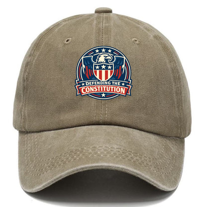 Defend Constitution - Classic Cap - Warm Sand(Khaki)
