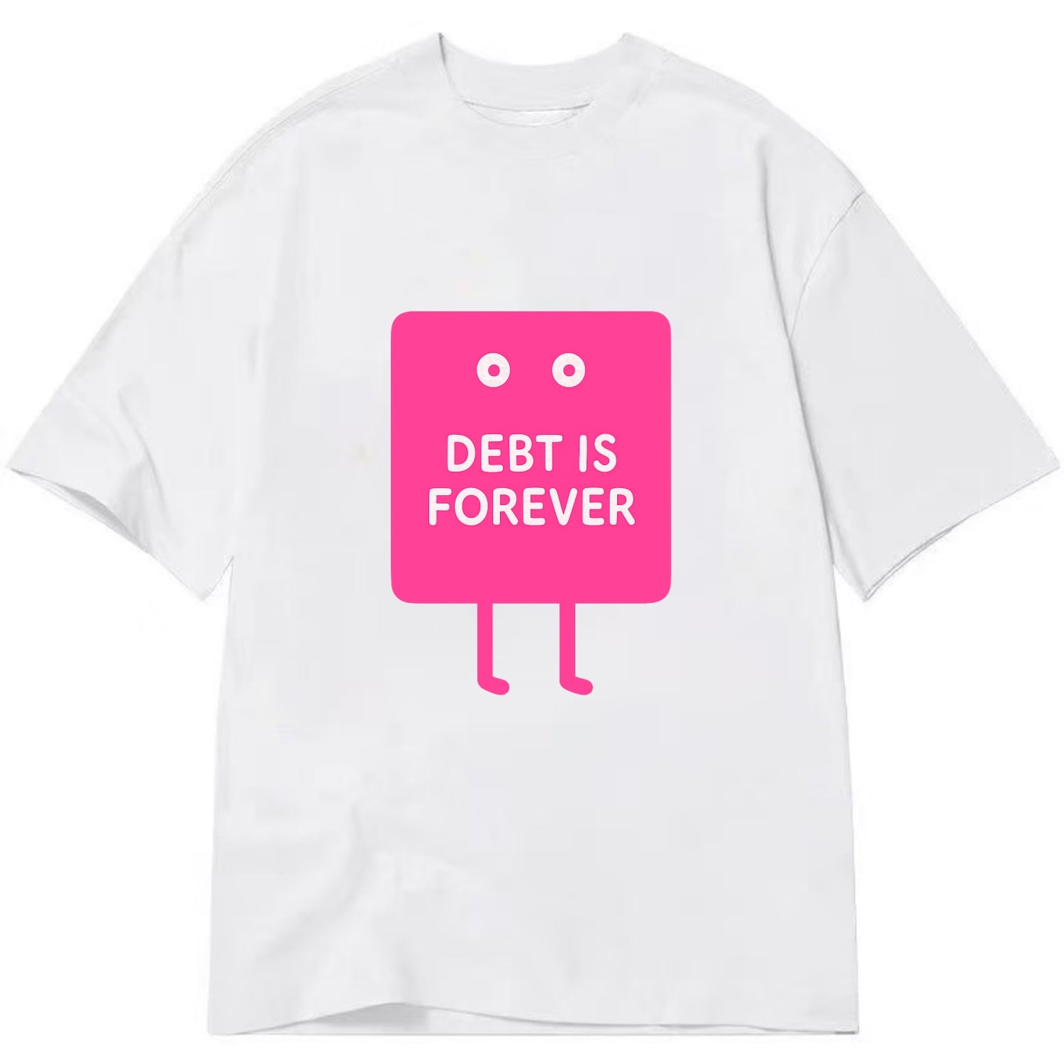 DEBT IS FOREVER | Immortal credit card - Classic T-shirt - White