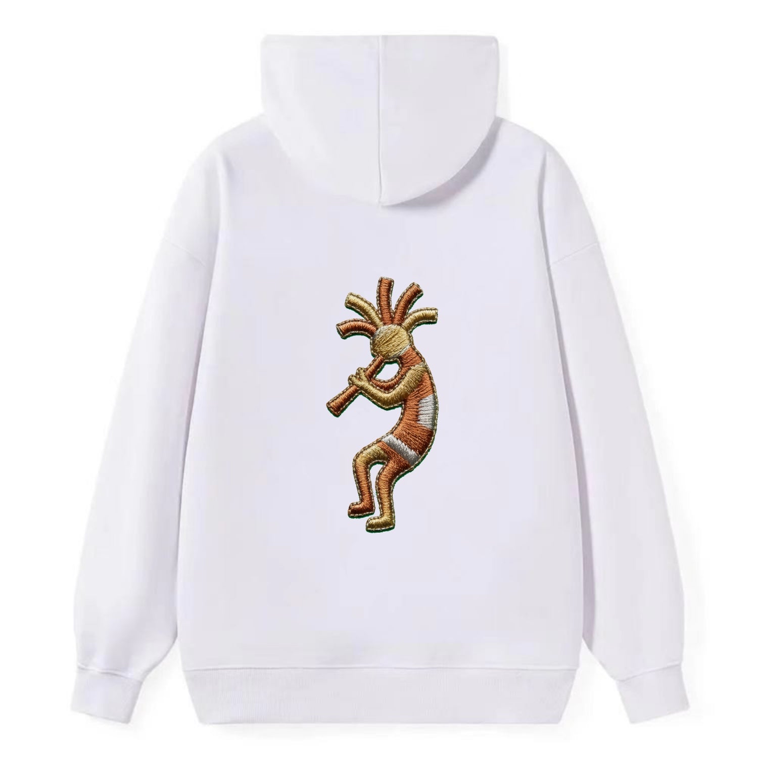 Kokopelli - Classic Pullover Hoodie - White