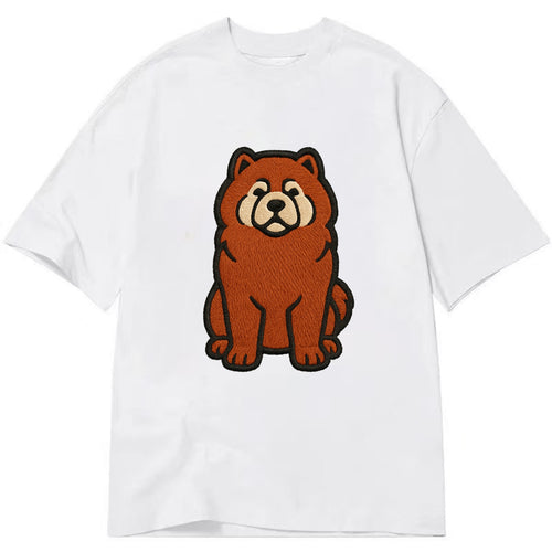 Chow Chow - Red fluffy sitting pose - Cl Classic T-shirt