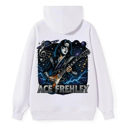 Ace Musical Cosmos - Classic Pullover Hoodie - White