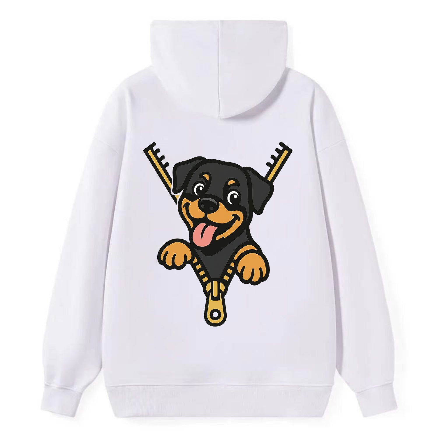 Rottweiler - Classic Pullover Hoodie - White