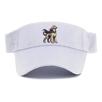 Afghan Hound Mystic Hero  - Visor - White