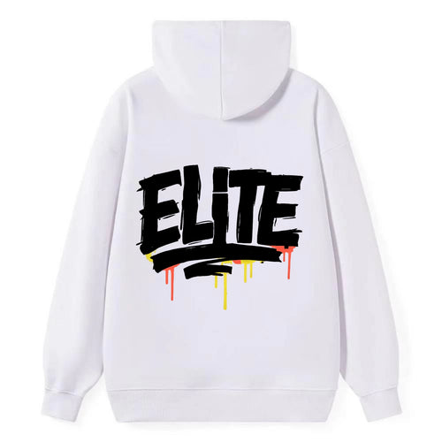 Bold typography design - ELITE - top tier, highest level - Classic Pullover Hoodie