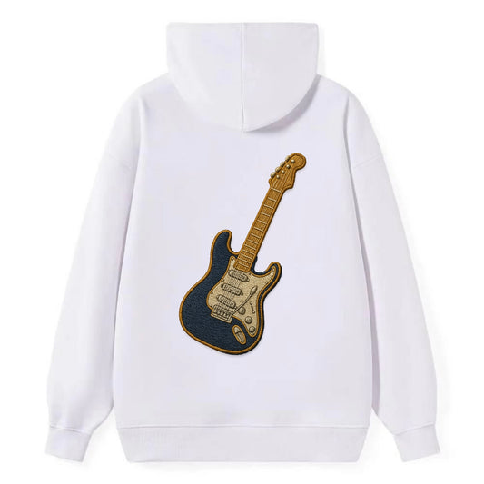 Electric Guitar  - Classic Pullover Hoodie - White