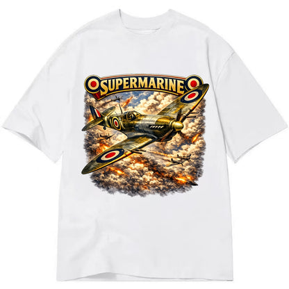 Supermarine Spitfire - Classic T-shirt - White
