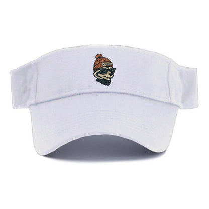 Madison Badge - Visor - White