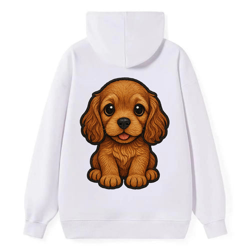Baby Cocker Spaniel Puppy - long wavy ears, soulful eyes, silky coat, - Classic Pullover Hoodie