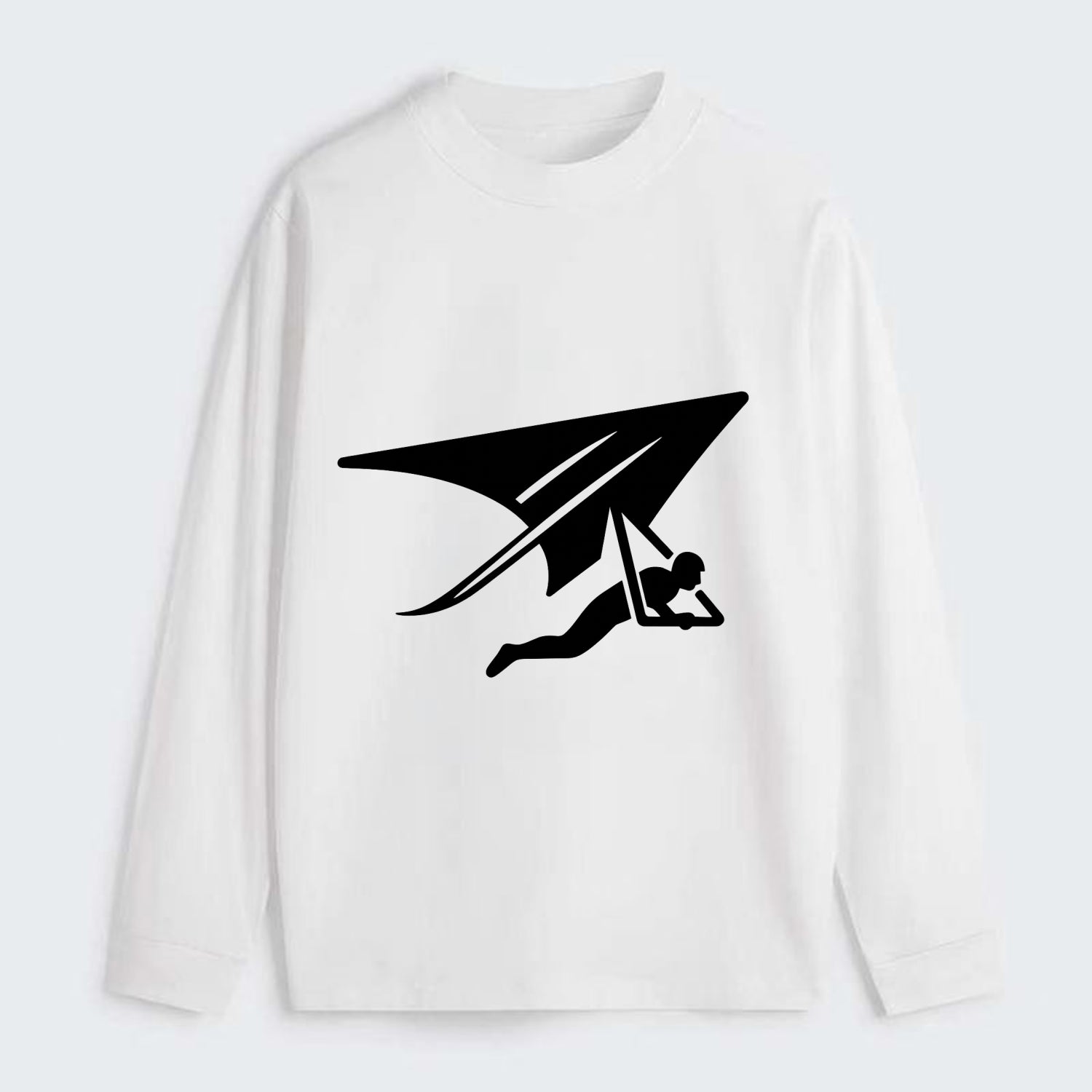 Hang glider soaring - Classic Long Sleeve Shirt - White