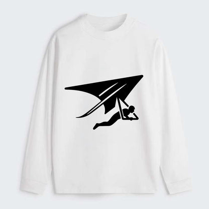 Hang glider soaring - Classic Long Sleeve Shirt - White