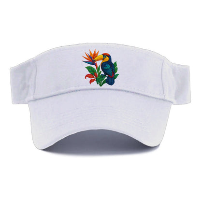 Toucan Paradise - Visor - White