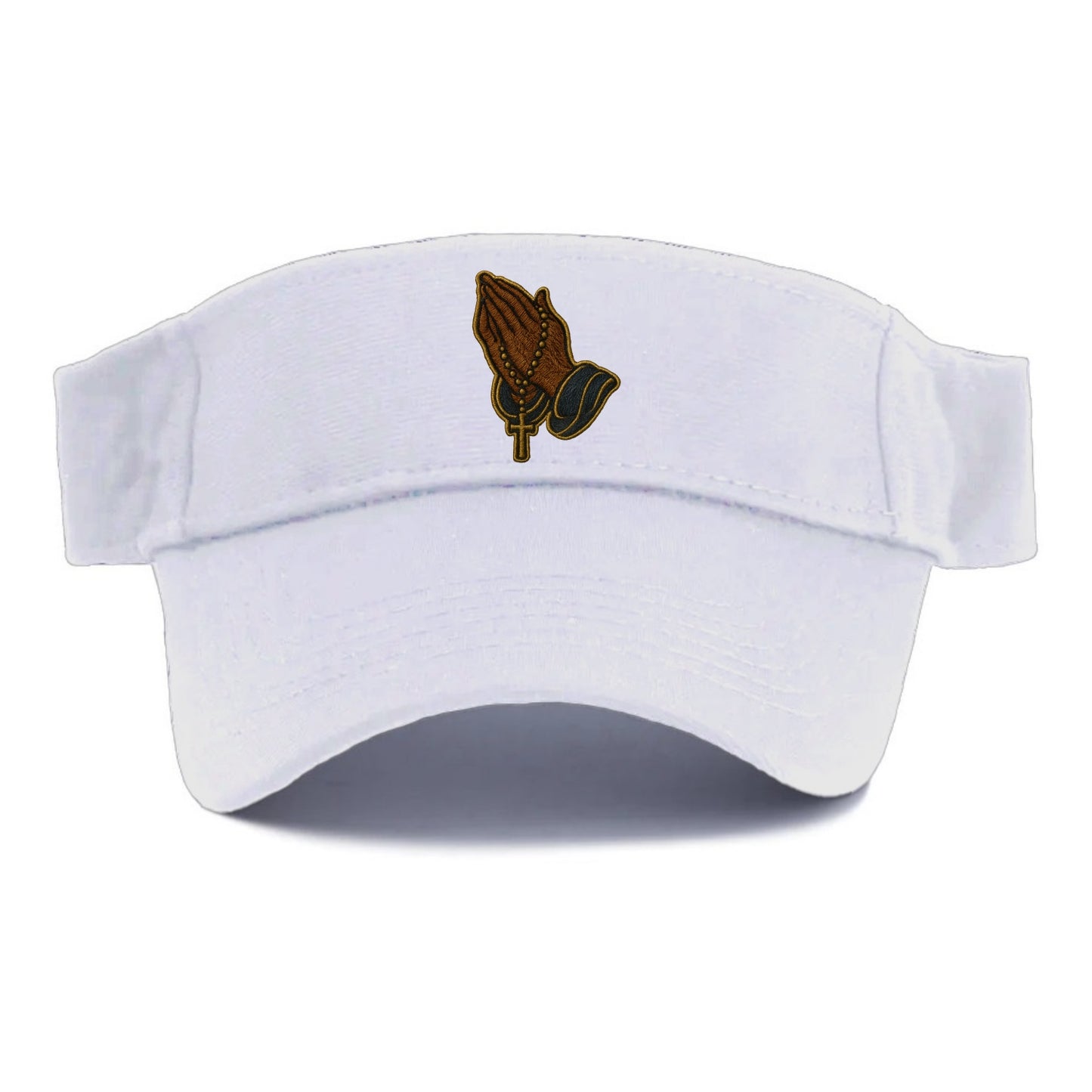 Praying Hands  - Visor - White