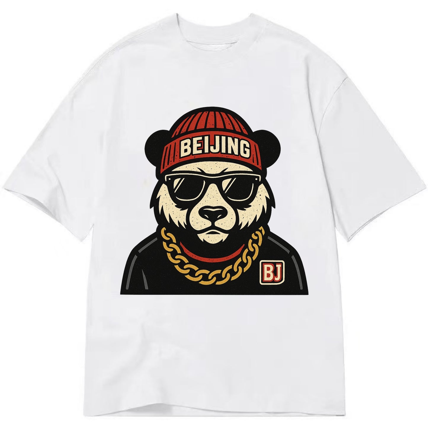 Beijing Panda - Classic T-shirt - White