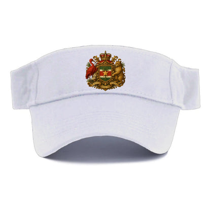 Suriname Star Emblem  - Visor - White
