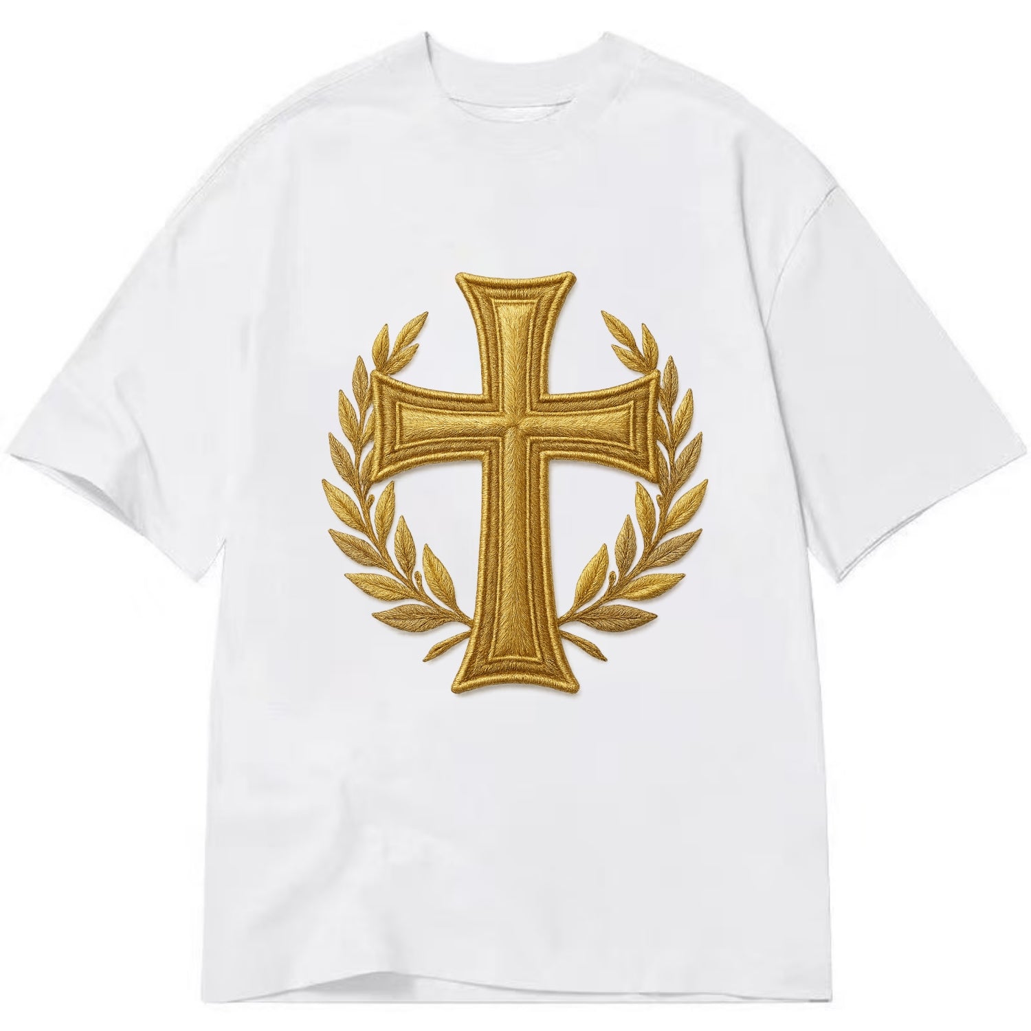Victory Cross  - Classic T-shirt - White