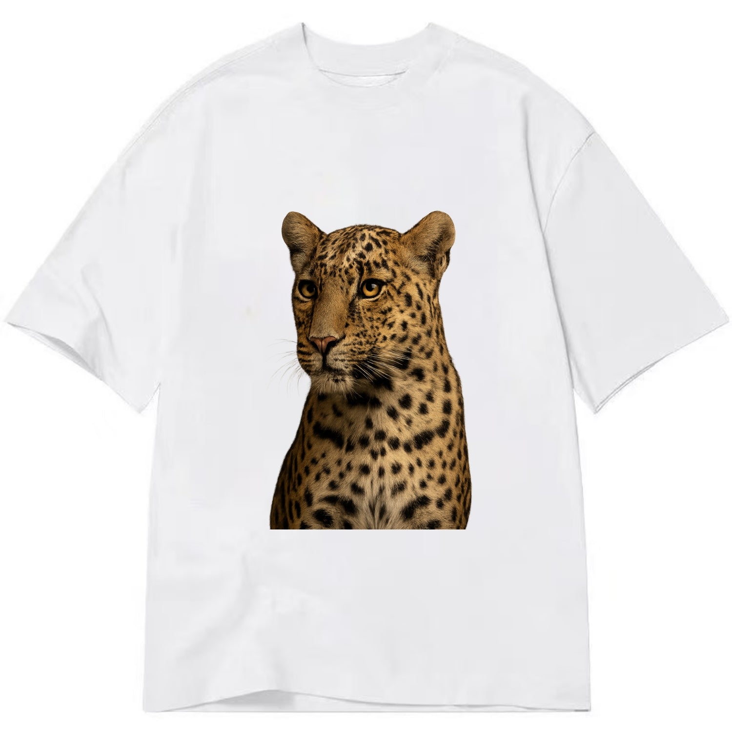 Leopard  - Classic T-shirt - White