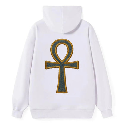 Ankh - Classic Pullover Hoodie - White