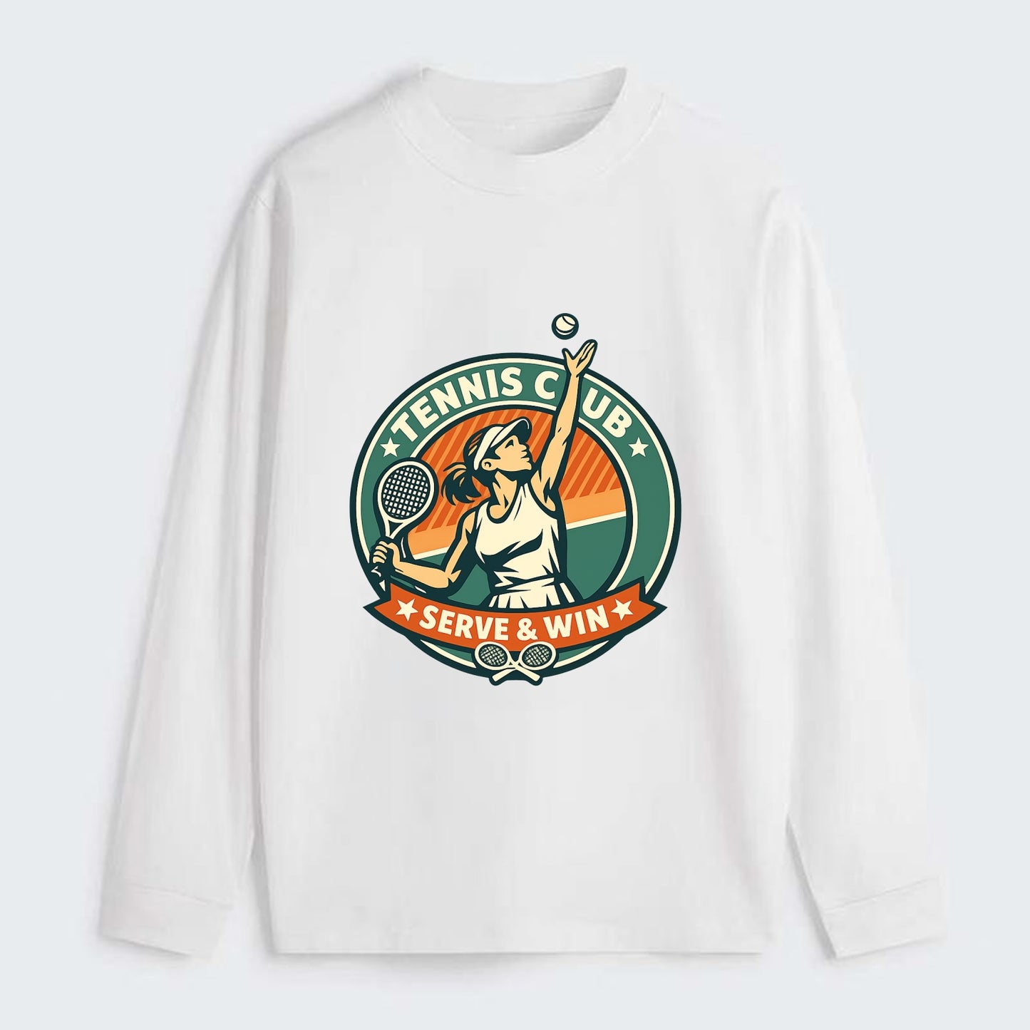 Ace in Motion - Classic Long Sleeve Shirt - White